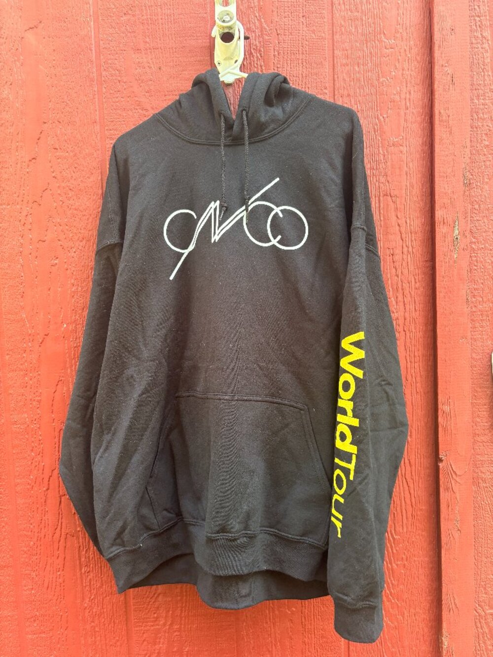 CNCO 2019 World Tour Hoodie Black 2X NWOT Concert Merch